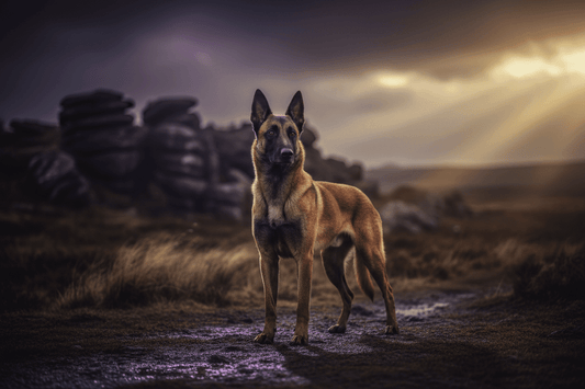 German Shepherd and Belgian Malinois protection dogs UK - Ommynom working dog supplements