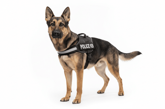 Police and military dog nutrition guide UK – supplements for service dogs, Belgian Malinois and German Shepherds